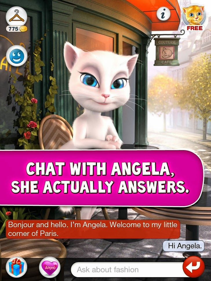 Dowload My Talking Angela For Java Phone
